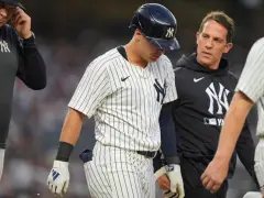 Anthony Volpe homers and then forced from game when hit by pitch as Yankees beat Red Sox 9-6